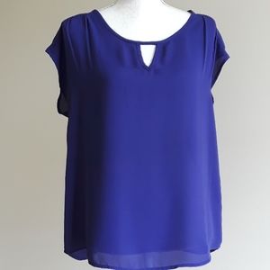 Leo Cut Out Back Detail Blouse